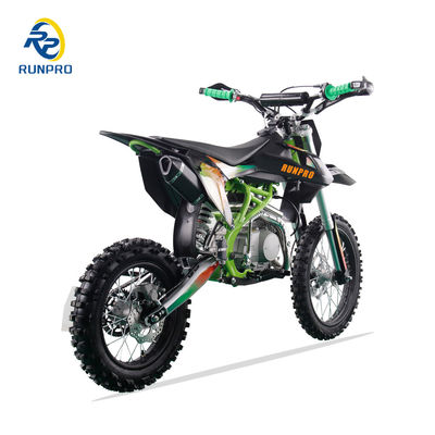 125cc 디트바이크 4타크 크로스 핏 모터사이클 4단 변속기와 키크 시작