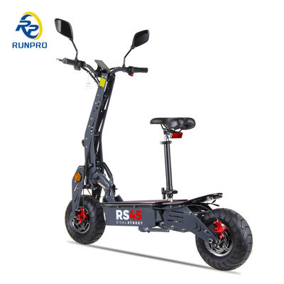 48V12ah 배터리 2024 듀얼 모터 파워 샤프트 드래브 2000W 전기 스쿠터 성인 CE