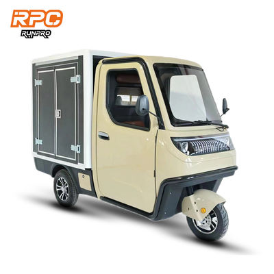 RUNPRO 가벼운용 3륜 배터리 스테인리스 스틸 전기 화물 삼륜자전거 1000W-3000W