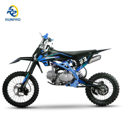 125cc 가솔린 싱글 실린더 4트랙 더트 바이크 모토크로스 킵 스타트 전기 시작