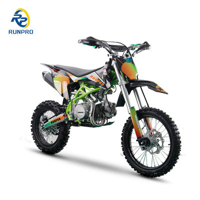125cc 가솔린 싱글 실린더 4트랙 더트 바이크 모토크로스 킵 스타트 전기 시작