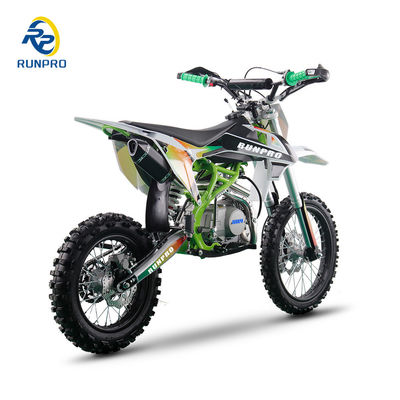 125cc 가솔린 싱글 실린더 4트랙 더트 바이크 모토크로스 킵 스타트 전기 시작