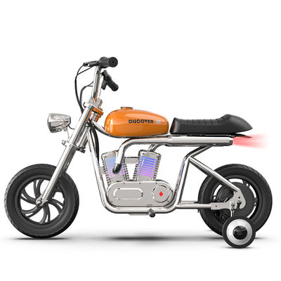 최대 속도 17km/h 브러쉬 모터 160W 200W 24V 전기 어린이 모토크로스 스릴을위한 더트 자전거
