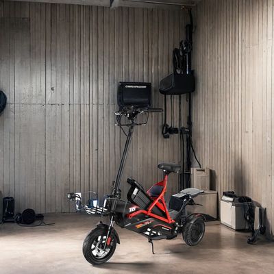 듀얼 브러시리스 모터와 스틸 프레임 48V500W * 2 리?? 배터리로 전기 스쿠터