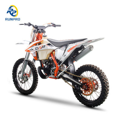 320mm 지평 2024 2 스트로크 250cc 물 냉각과 함께 더트 자전거 모터사이클
