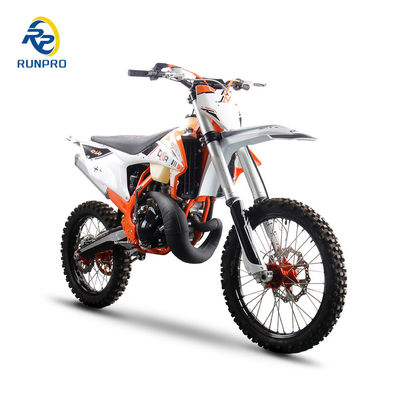 320mm 지평 2024 2 스트로크 250cc 물 냉각과 함께 더트 자전거 모터사이클