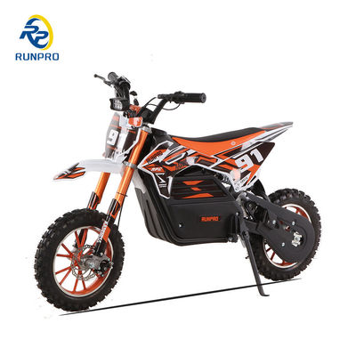 2024 Runpro 36v 1000W 미니 전기 더트 바이크 오프로드 오토바이 어린이용 최대 부하 60kg