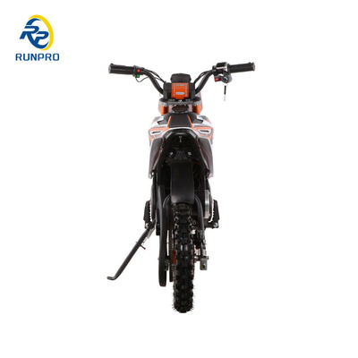 RUNPRO 2024 1000W 어린이용 전기 더트 자전거 커스터마이징 가능한 미니 트레일 주머니 자전거 디스크 F/R