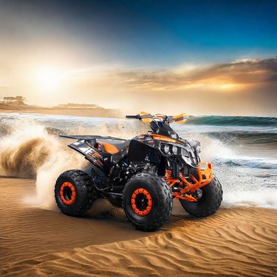 CE 인증 125cc 150cc 강력한 가솔린 쿼드 ATV 좋은 서스펜션과 4 휠