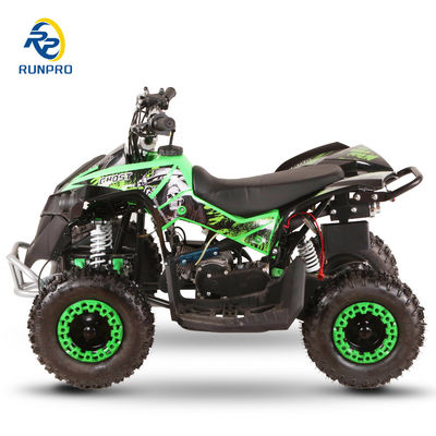 2024 RUNPRO 49cc ATV for Kids Side-by-Side 4 Wheels 6 인치 타이어 2 스트로크 50cc 쿼드 사이클