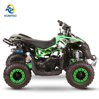 최고 속도 40km/h 1180*670*710MM RUNPRO 49cc 전기 및 펄스 스타트 ATV 어린이용 쿼드 자전거 MINI ATV