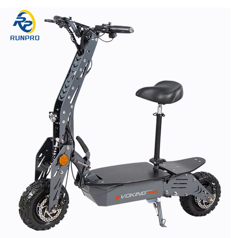 48V12ah 배터리 2024 듀얼 모터 파워 샤프트 드래브 2000W 전기 스쿠터 성인 CE