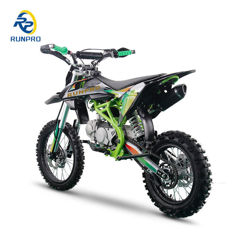 자전거 사이즈 1750X710X1080MM Runpro 레이싱 125cc 140cc 17/14 휠 더트 자전거 오토바이크
