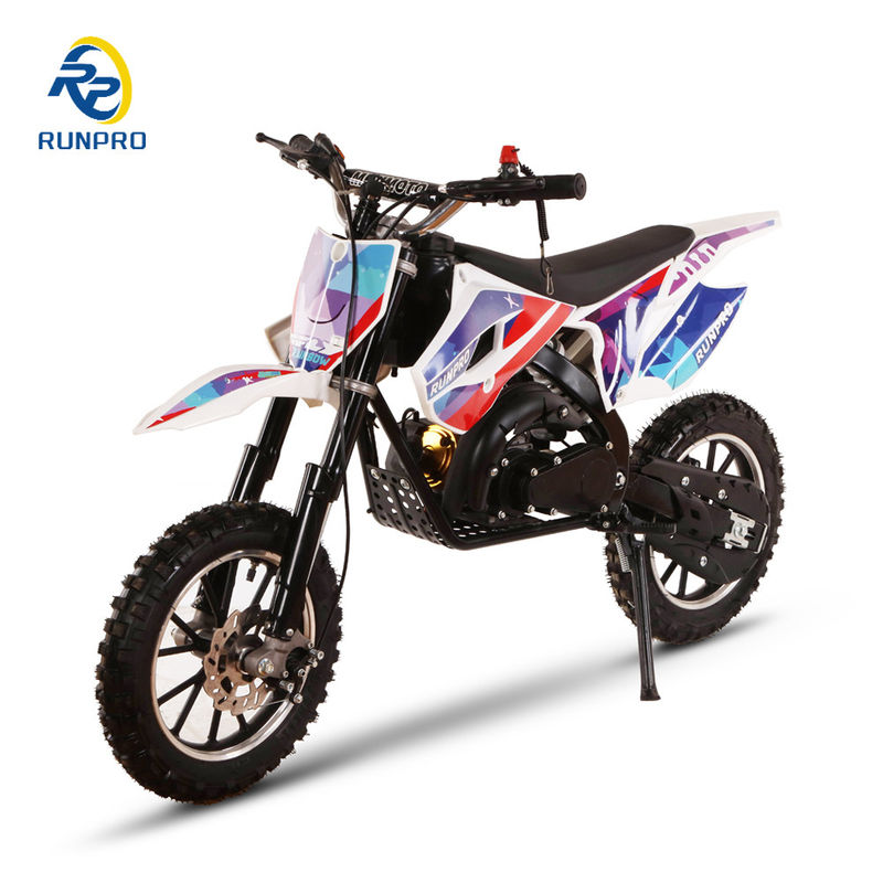 49cc 미니 디르트 자전거 아이용 자동 클러치 맥스 속도 40km/h 10/10 바퀴 2024 모델