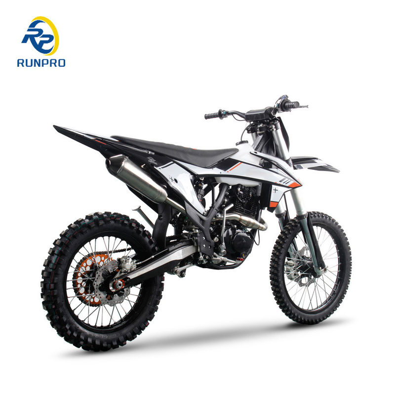 최대 속도 80km/h 다른 모터 300cc 가솔린 모터사이클 물 냉각 4 시간 더트 자전거