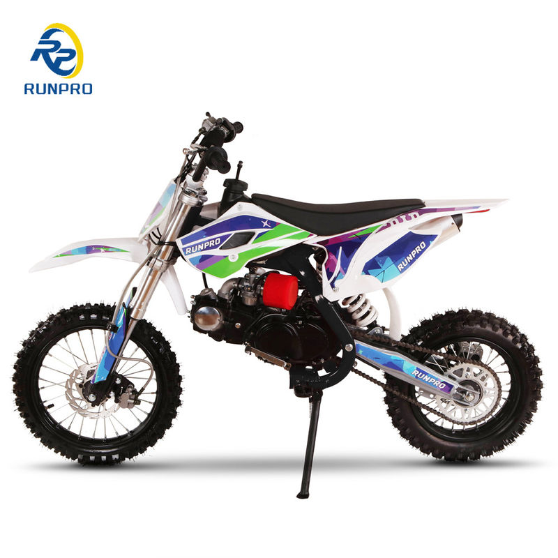 125cc 오프로드 오토바이크 4트랙 E-start 110cc 공기 냉각 엔진