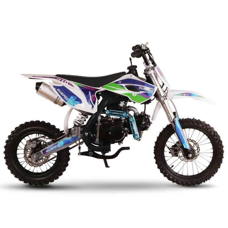 수동 변속기 110cc 125cc 가솔린 엔진 어린이 가스 더트 자전거 속도 모험